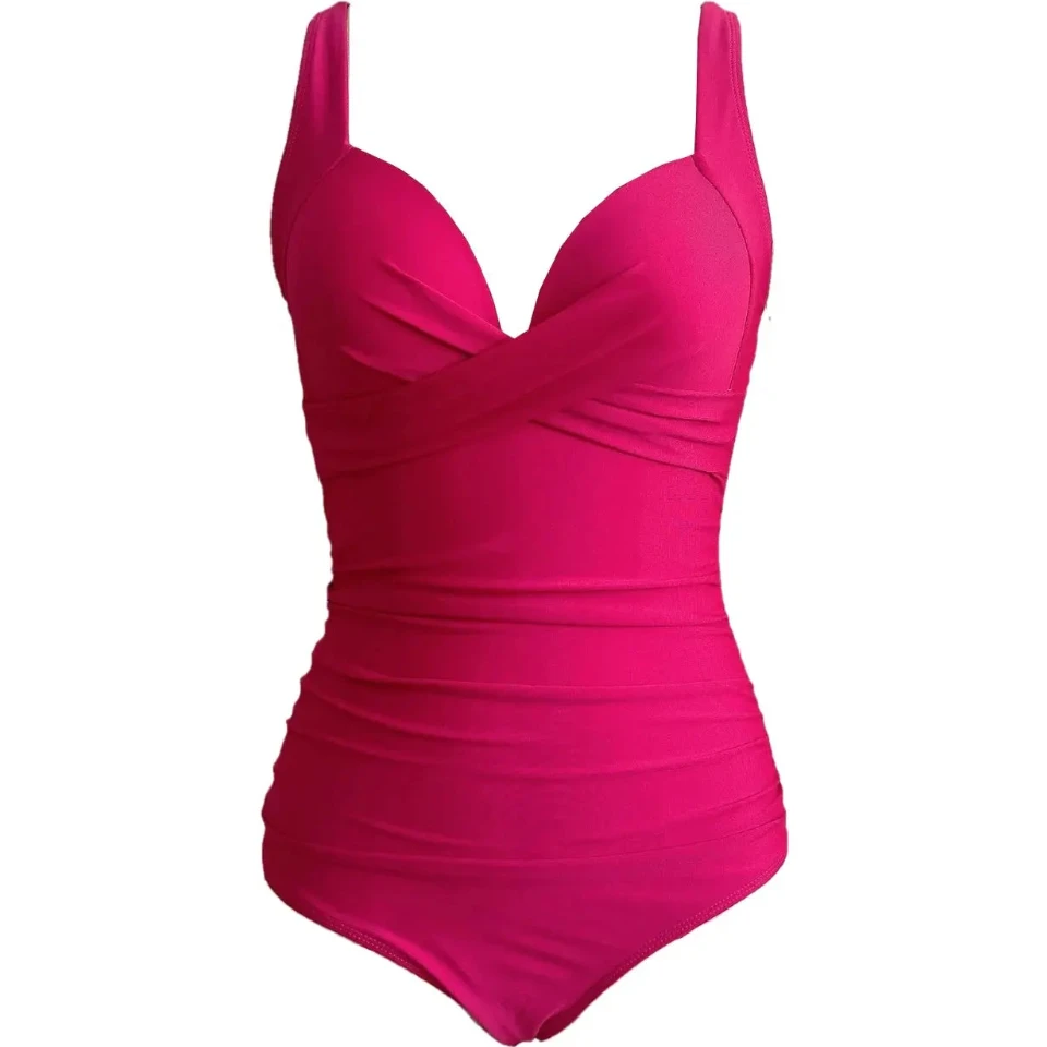 Maillot de bain gainant rose